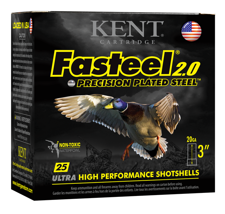 Kent Cartridge Fasteel 2.0, Kent K203fs243    3in 7/8    Faststl 2.0     25/10