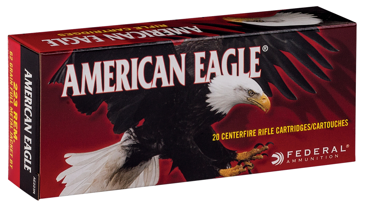 Federal American Eagle, Fed Ae223n         223      62 Fmj         20/25