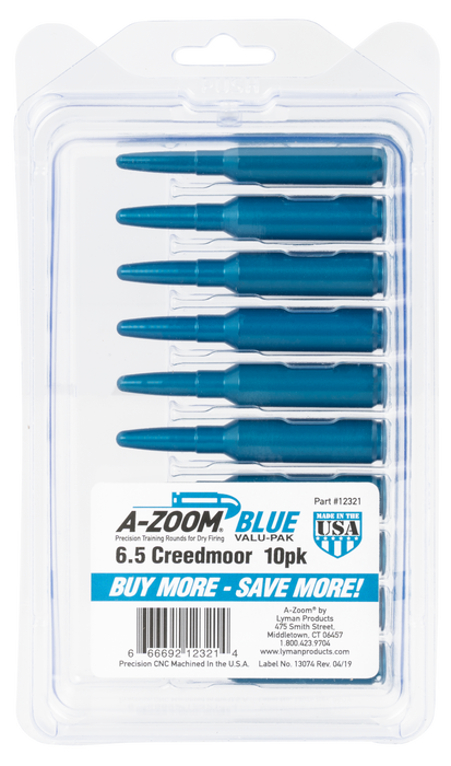 A-zoom Rifle Snap Caps, Azoom 12321      Snap Cap Blue 6.5            10pk