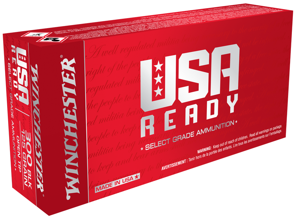 Winchester Ammo Usa Ready, Win Red300    300bo      125 Otr     20/10 Usready