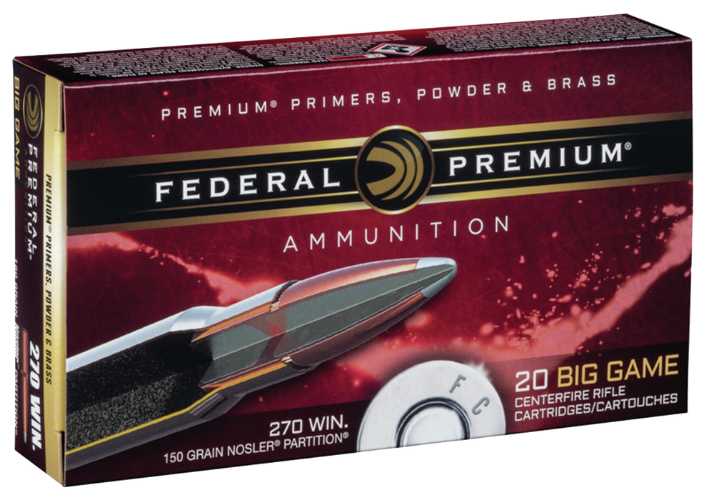 Federal Premium, Fed P270e          270     150 Np           20/10