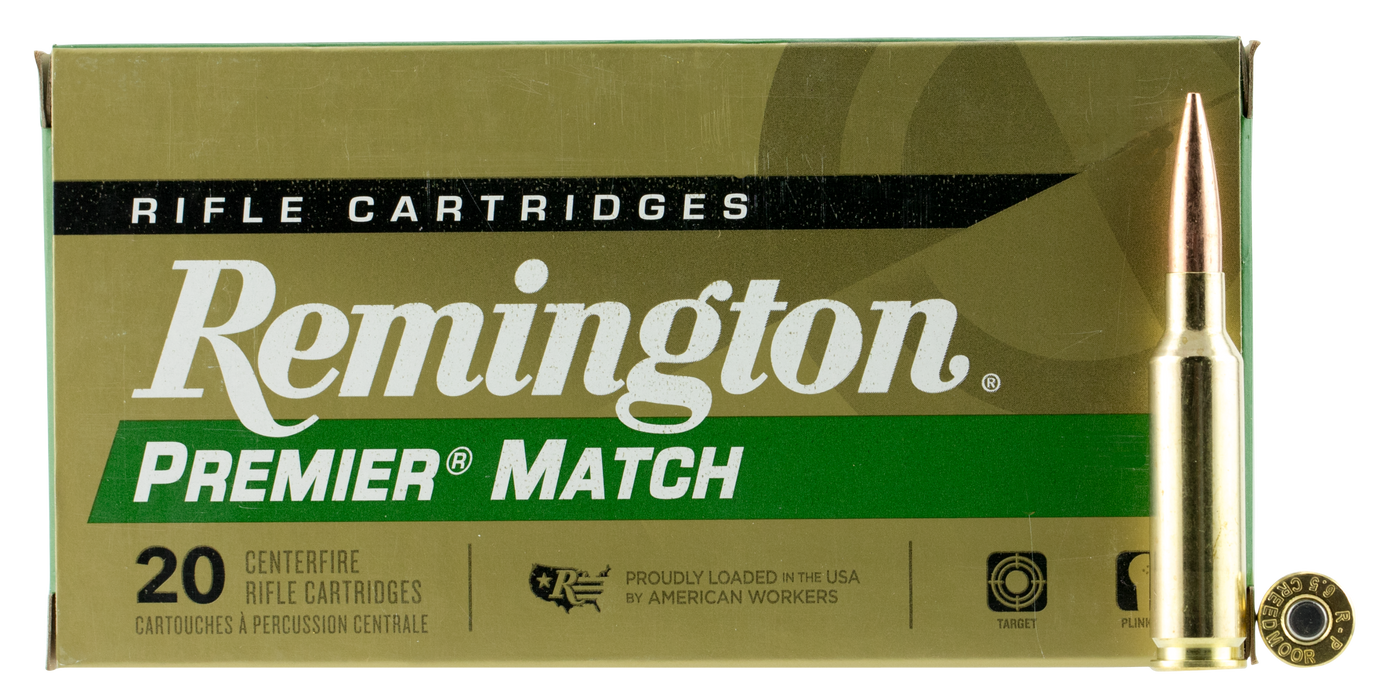 Remington Ammunition Premier, Rem 27661 Rm65cr  6.5crd   140 Otm Bt       20/10