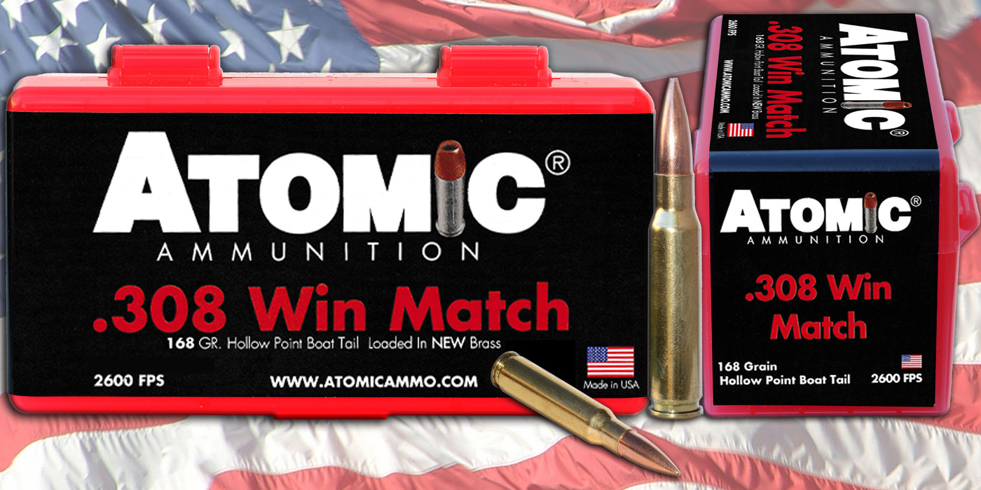 Atomic Rifle, Atomic 00460 308         175 Matchking       20/10