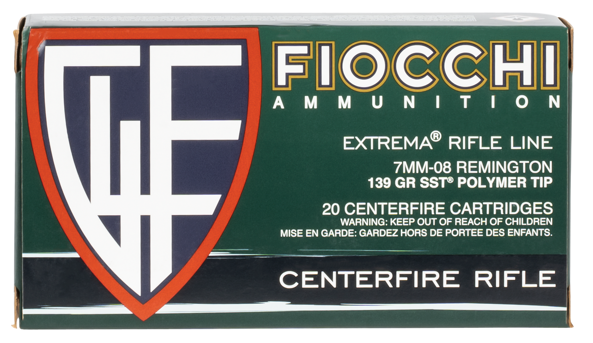 Fiocchi Extrema, Fio 7mm08hsa  7mm08      139 Sst     20/10