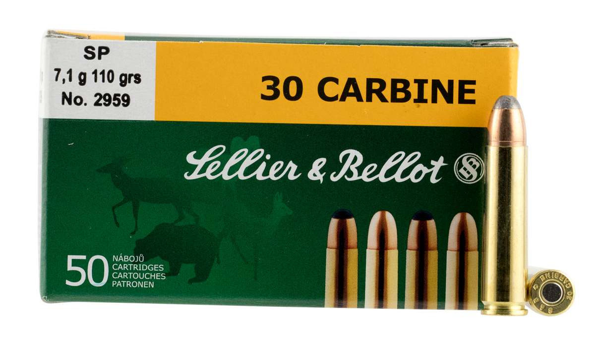 Sellier & Bellot Rifle, S&b Sb30b          30 Car  110 Sp           50/20