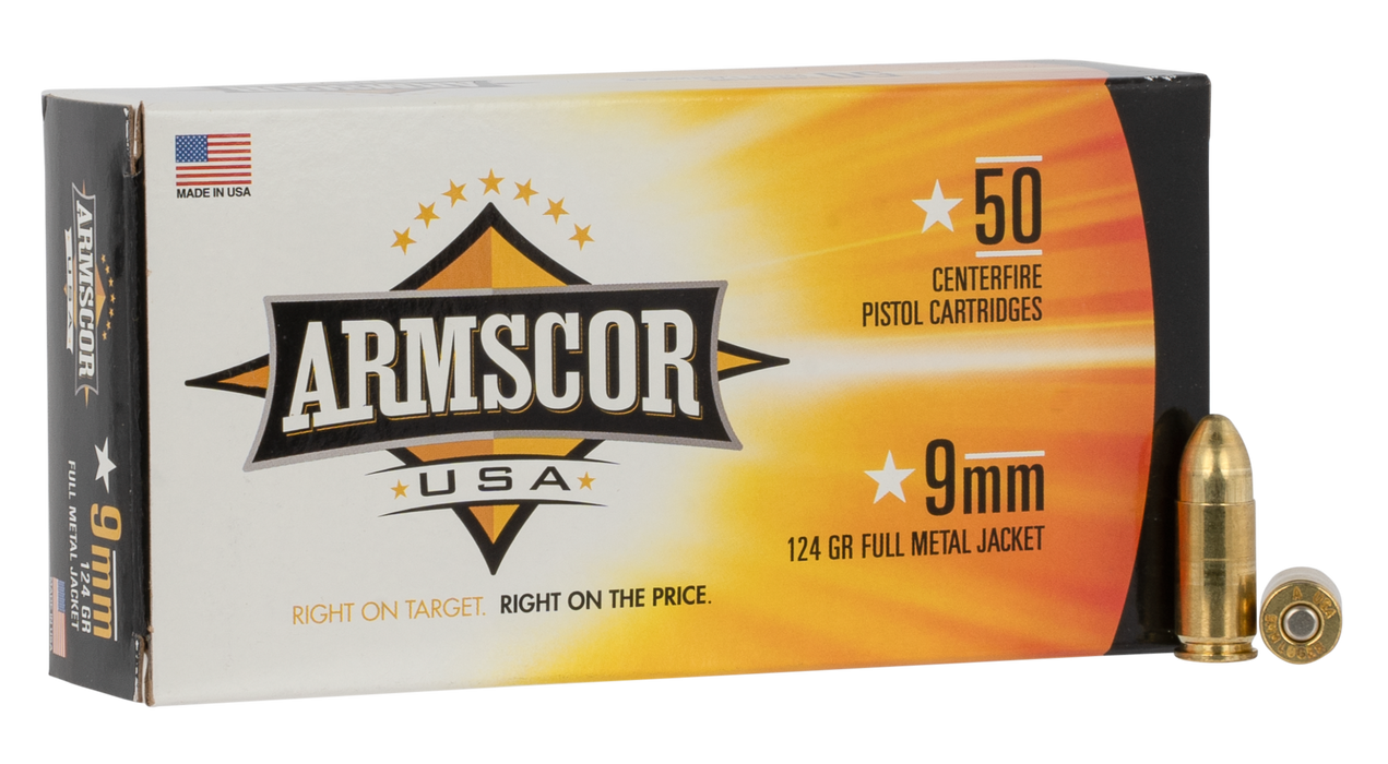 Armscor Pistol, Arms Fac94            9mm      124 Fmj    50/20