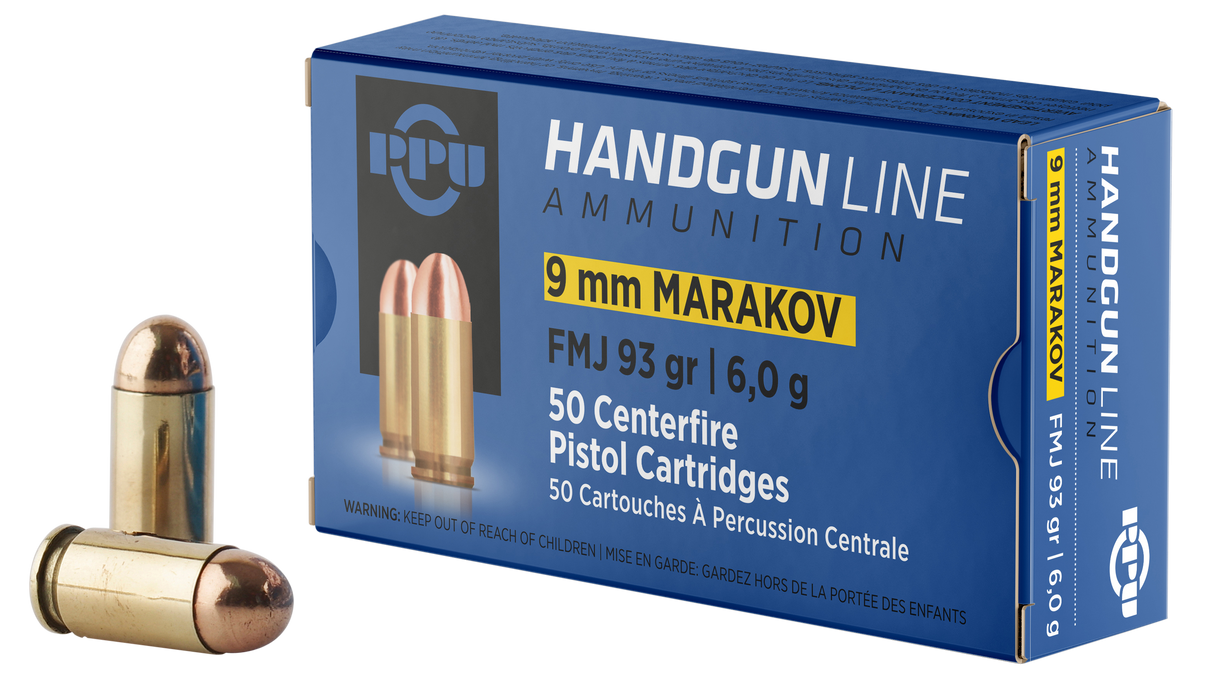 Ppu Handgun, Ppu Pph9mf      9x18mak      93 Fmj          50/20