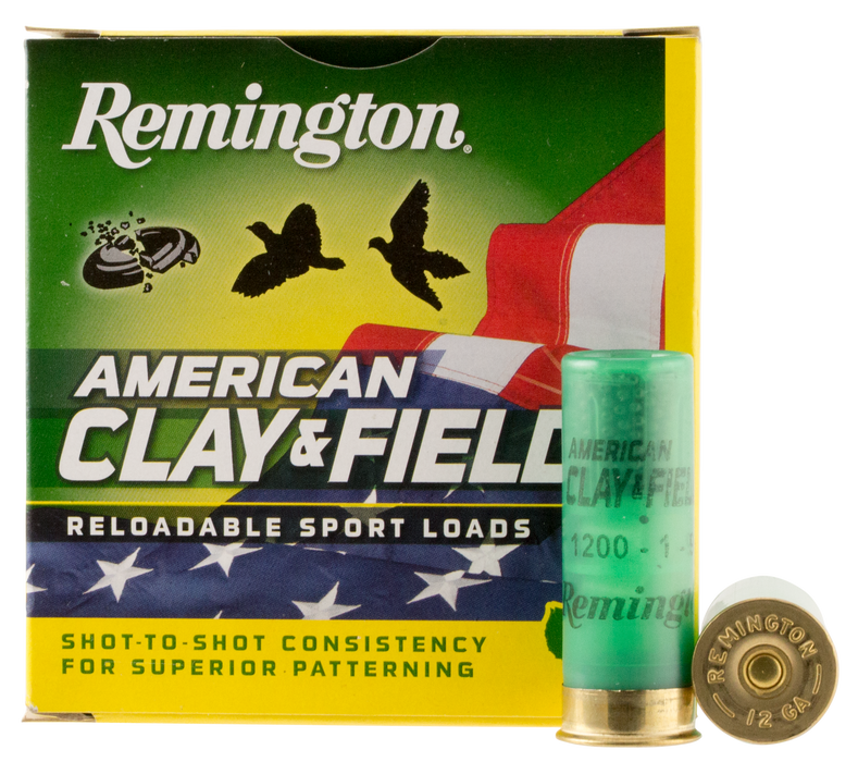 Remington Ammunition American Clay & Field Sport, Rem 20358 Ht12l9     12      9   1oz        25/10