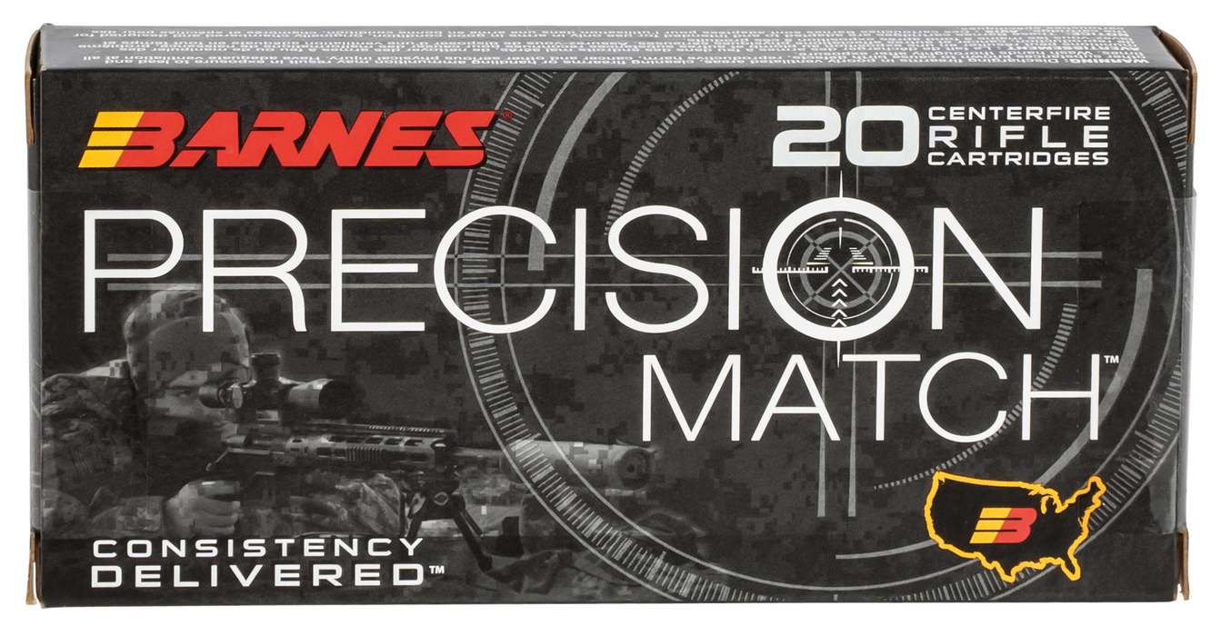 Barnes Bullets Precision Match, Brns 30848 Bb556m2     5.56       85 Omt Bt  20/10