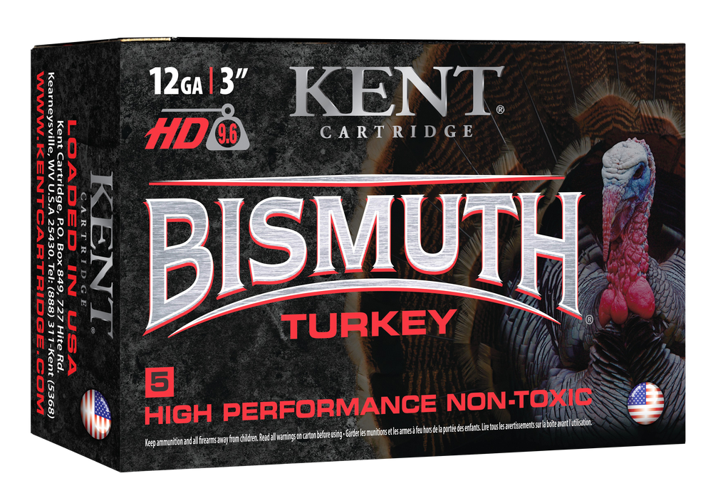 Kent Cartridge Bismuth, Kent B123tk465    3in 15/8   Bismt Turkey     5/20