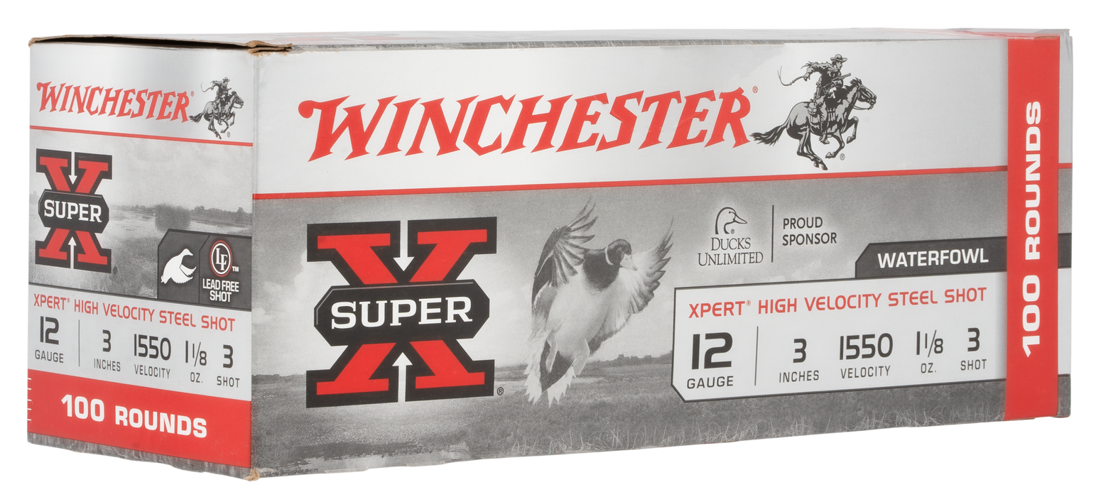 Winchester Ammo Super X, Win Wex1233vp  Xpert 3mg 11/8 Stl  100/2