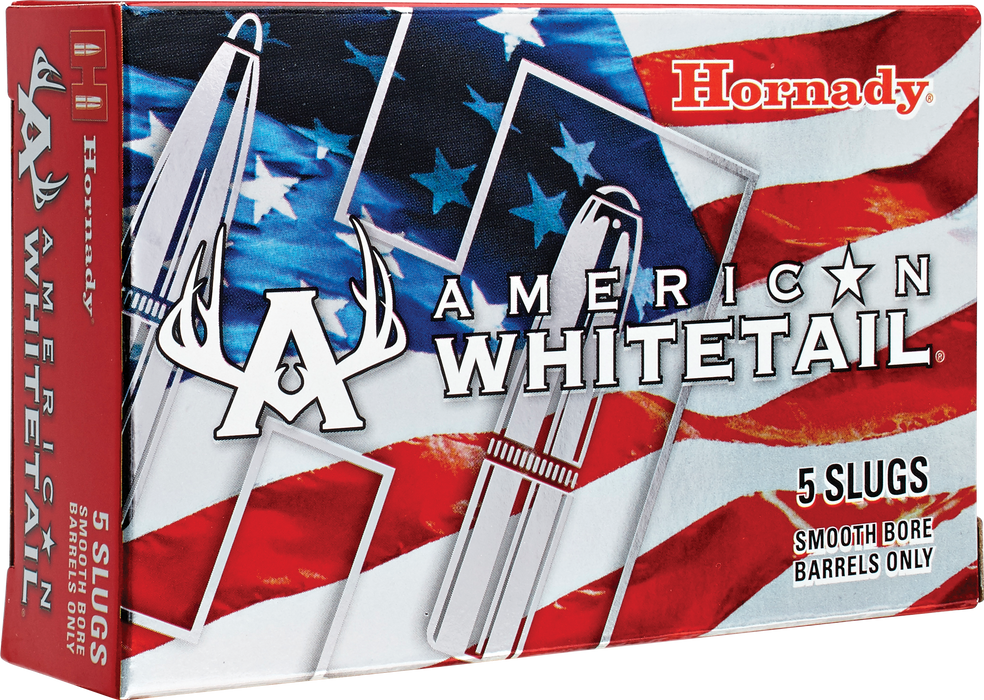 Hornady American Whitetail, Horn 86234  Am Whtl 12ga 1oz Rs               5/20