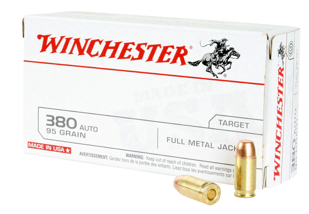 Winchester Ammo Usa, Win Q4206     380         95 Fmj     50/10