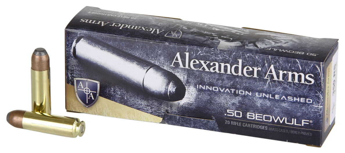 Alexander Arms Rifle Ammo, Alex Ab400fpbox  50 Beo 400 Fp               20/10