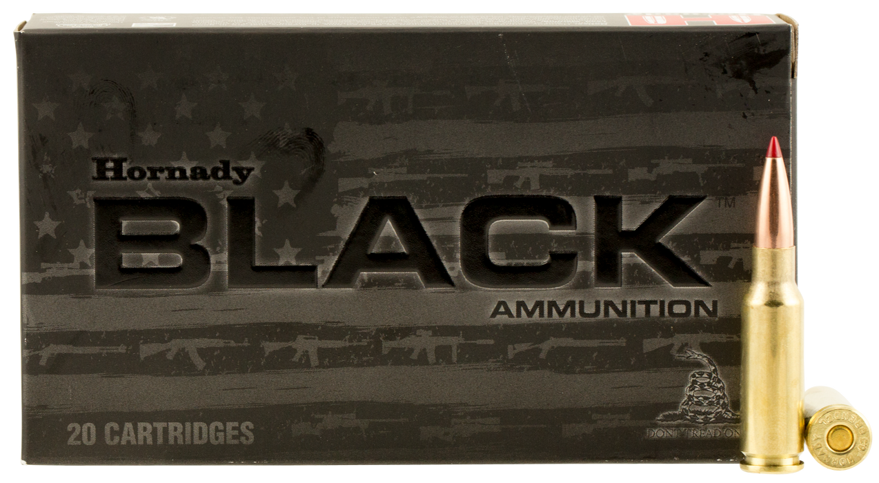 Hornady Black, Horn 81528  Black     6.5 Grn 123 Eldm       20/10