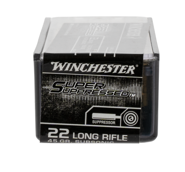 Winchester Ammo Super Suppressed, Win Sup22lr   22lr       45 Lrn     100/20