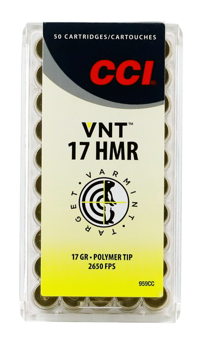 Cci Varmint, Cci 959cc   17hmr   17 Vnt Tipped           50/40