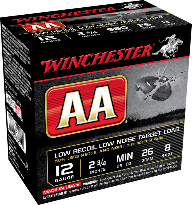 Winchester Ammo Aa, Win Aa12fl8    Aa Low       26gm     25/10