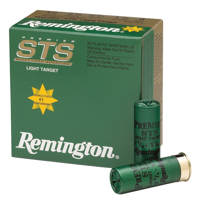 Remington Ammunition Premier, Rem 20224 Sts12nh8   12      8   11/8       25/10