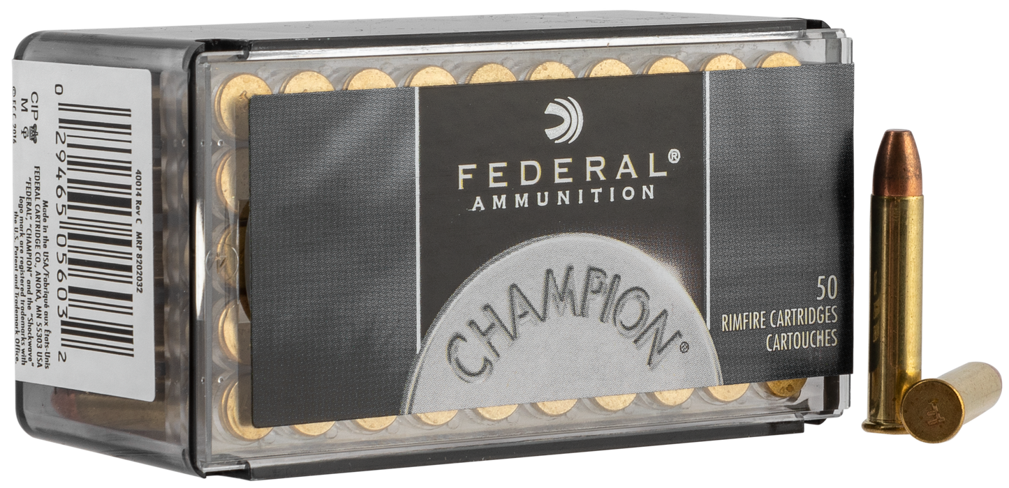 Federal Champion, Fed 737        22mg 40 Fmj                50/60