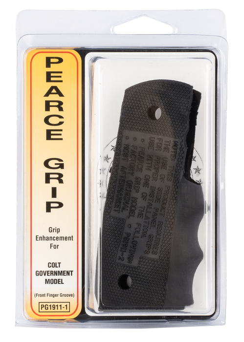 Pearce Grip Finger Groove Insert, Pearce Pg19111  1911 Fg Insert Only