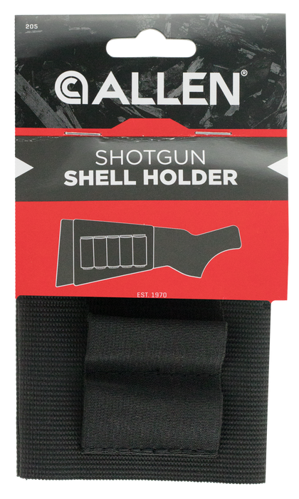 Allen Buttstock Shell Holder, Allen 205   Buttstock Sg Shll Hldr Blk