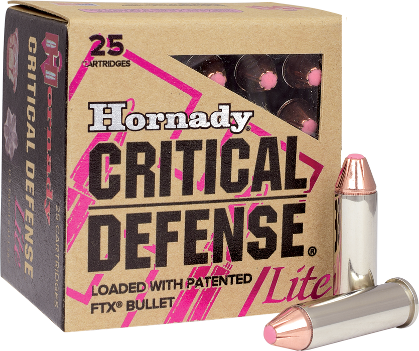 Hornady Critical Defense Lite, Horn 90240  Critdef    9mm Lite 100          25/10