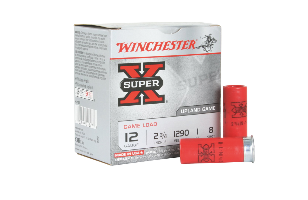 Winchester Ammo Super X, Win Xu128     Supx Game             25/10