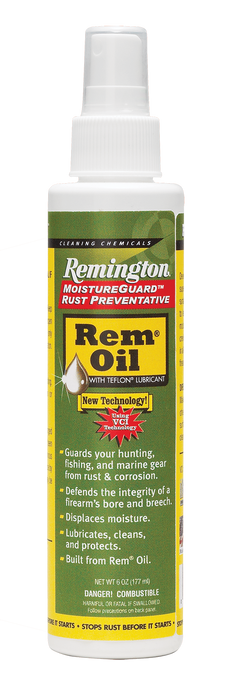 Remington Accessories Rem Oil, Rem-18378 Moistureguard Rem Oil 6 Oz