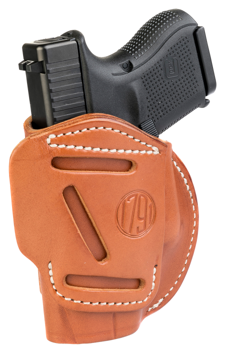 1791 Gunleather 4 Way, 1791 4wh-3-cbr-r   4way Iwb/owb Size 3 Classic Brn