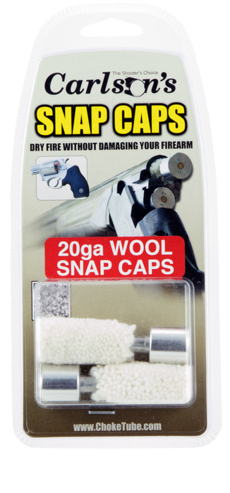 Carlsons Snap Cap, Carl 00106 Wool Snap Caps 20ga     2pk