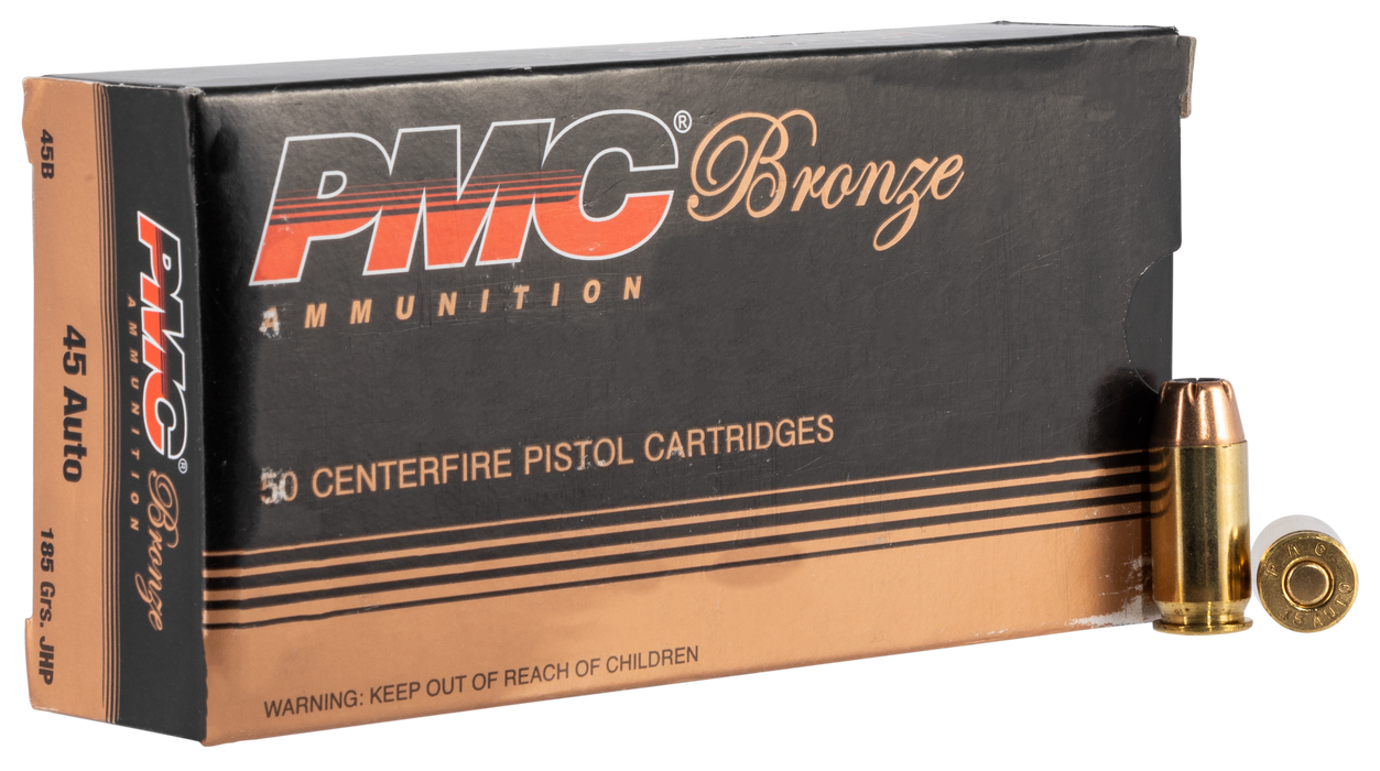 Pmc Bronze, Pmc 45b      45acp  185 Jhp                  50/20