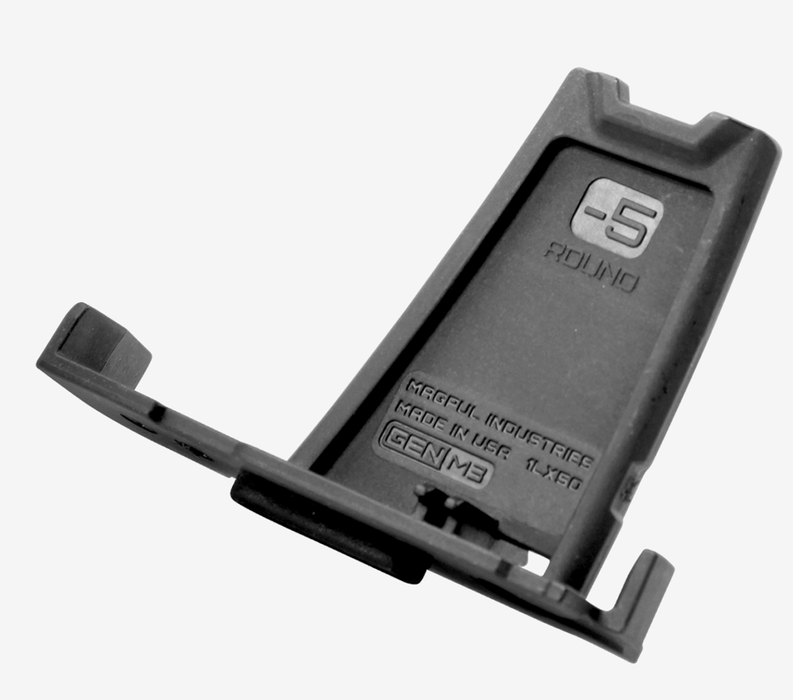 Magpul Industries Corp Pmag Minus Limiter, Magpul Mag562-blk Minus  5rd Limiter Pmag Lr/sr M3