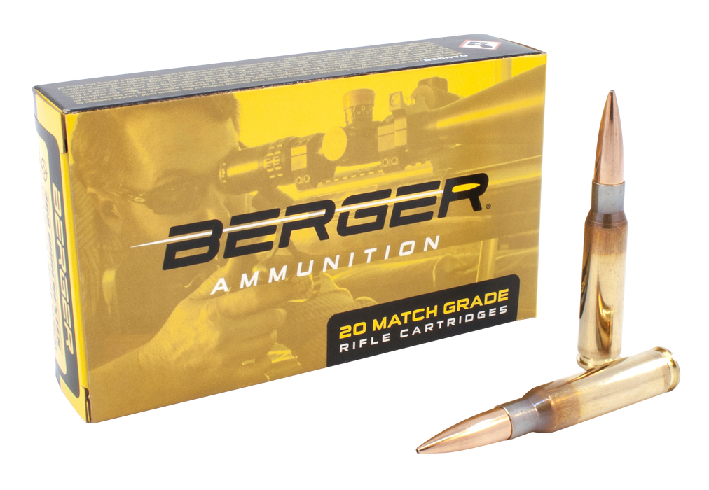 Berger Bullets Target, Berg 60030   308win  155gr Fullbore Trgt 20/10