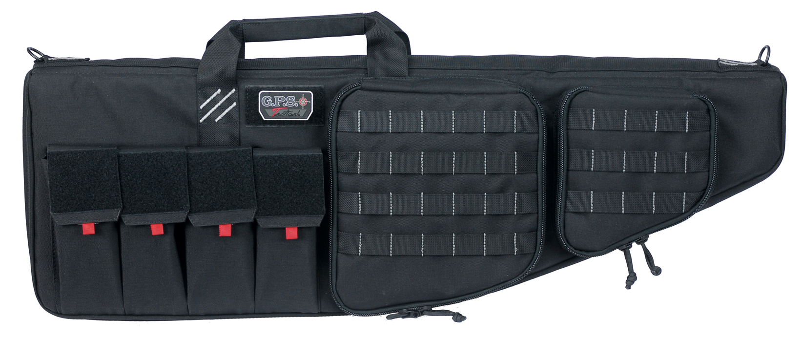 G*outdoors Tactical, Gpst35arb  Ar Case 35  External Handgun Case  Bla