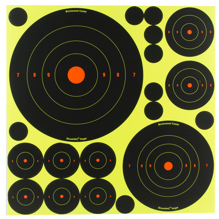 Birchwood Casey Shoot-n-c, Bir 34208 Shoot-n-c Variety Tgt Kit            4pk