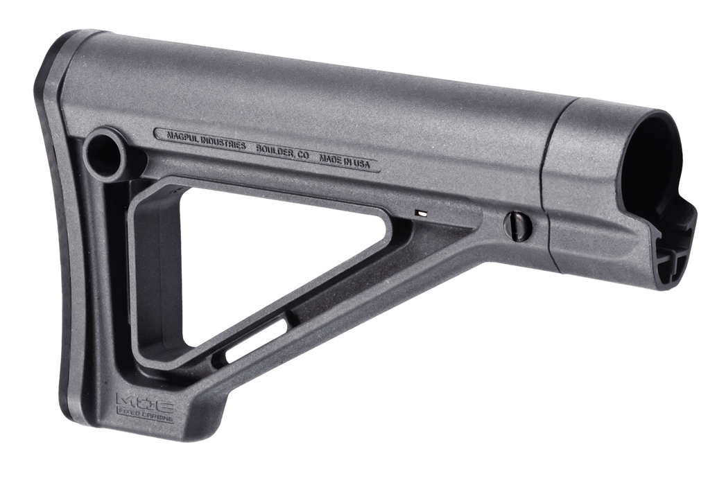 Magpul Industries Corp Moe, Magpul Mag480-gry Moe Fixed Carbine Stock Mil-spec