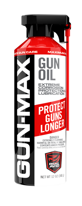 Real Avid/revo Gun Max, Avid Avmlp12a     Gun-max Gun Oil 12oz Aerosol