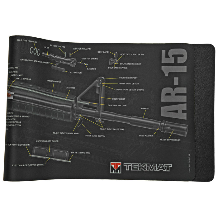 Beck Tek, Llc (tekmat) Original Cleaning Mat, Tekmat R36ar15 Ar15 Cut Away Cleaning Mat