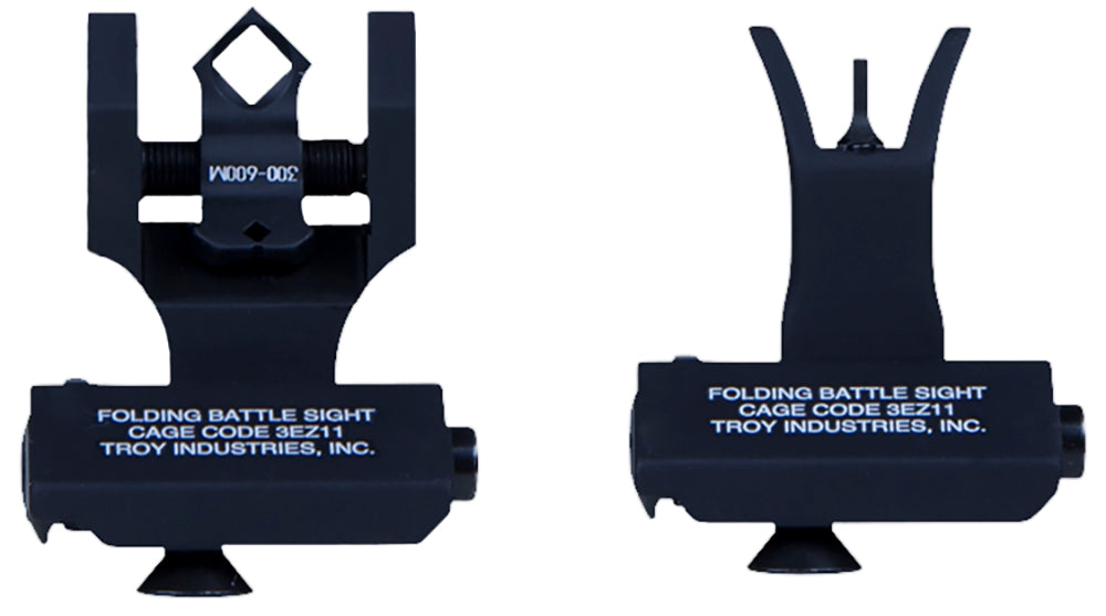 Troy Ind 45 Degree Battlesight, Troy Ssig-45s-mdbt-00   Offset Sight M4 Set