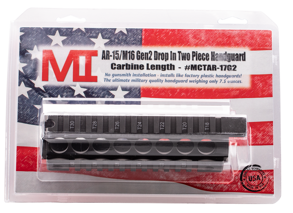 Midwest Industries Inc Gen 2, Midwest Mctar-17g2      G2 Dropin Forearm Carbne