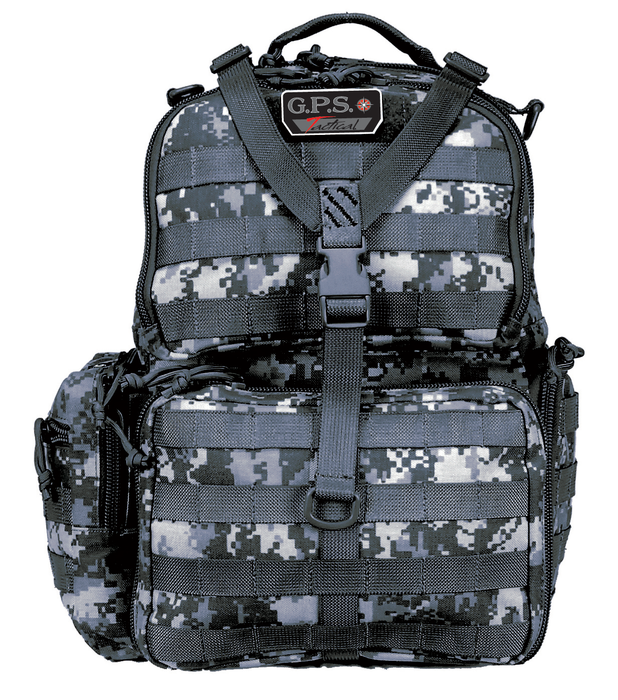 G*outdoors Tactical Range, Gpst1612bpgdc Tr Backpack  Holds 3 Handguns-gray D