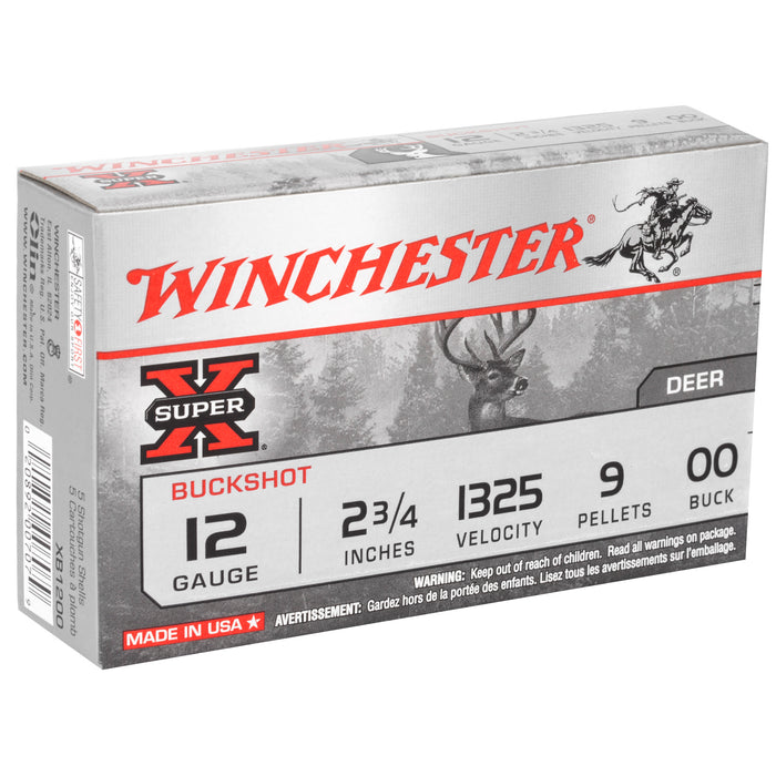 Winchester Ammo Super X, Win Xb1200     00bk            Buck   5/50