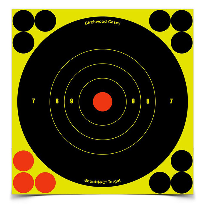 Birchwood Casey Shoot-n-c, Bir 34550 Shoot-n-c 6"  Bullseye              60pk