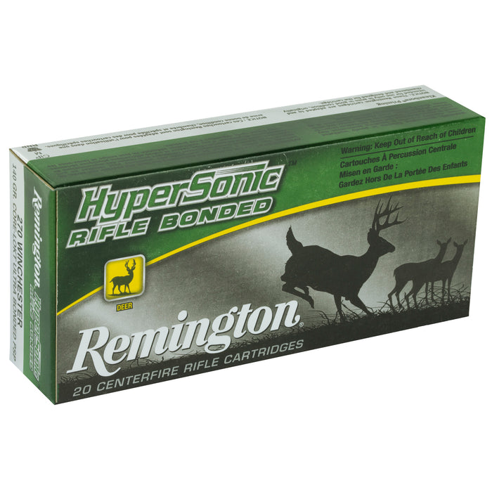 Remington Ammunition Hypersonic, Rem 28955 Prh270wb  Hypsnc 140 Psp          20/10