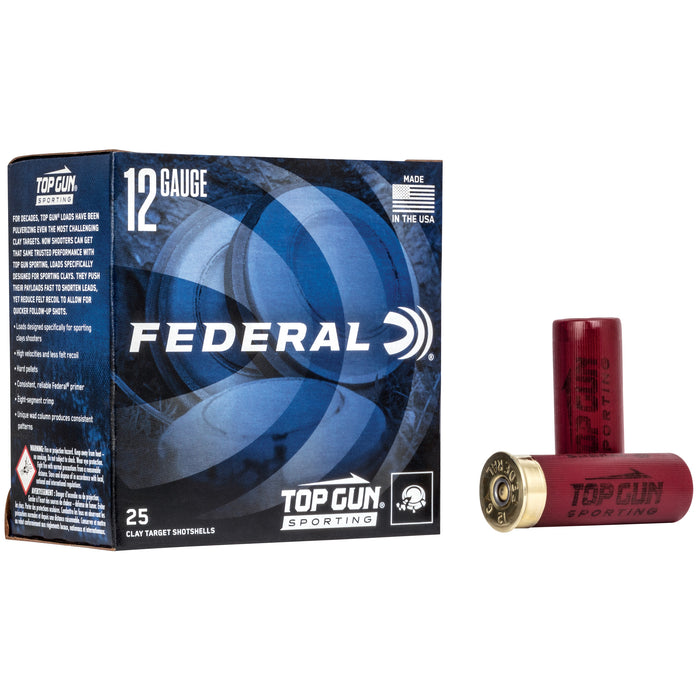 Federal Top Gun, Fed Tgs1288    Top Gun 12 2.75 1oz        25/10