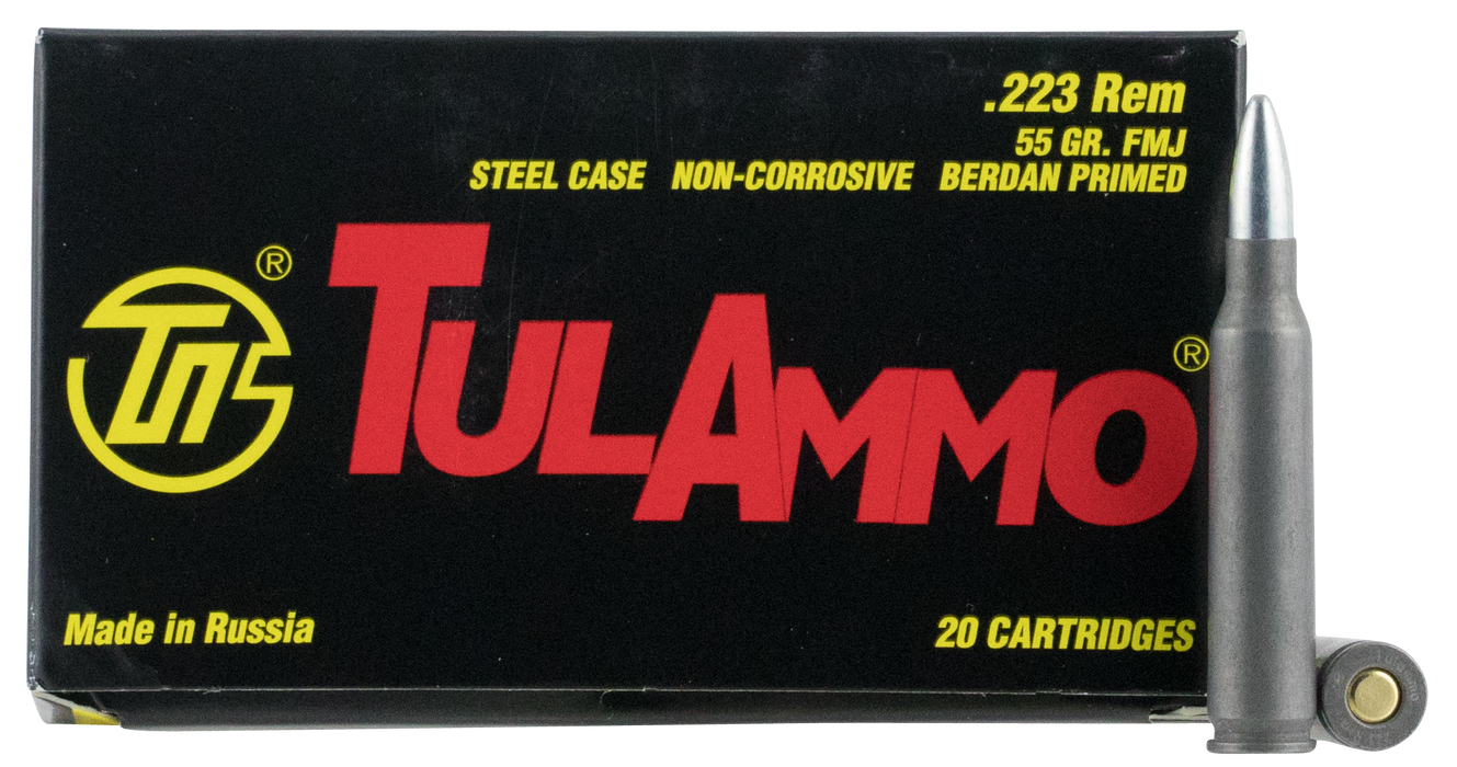 Tulammo Rifle, Tula Ta223550 223rem   55 Fmj    20/50