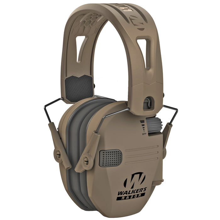 Walkers Game Ear Razor, Wlkr Gwp-rsemrh-mfde Razr Muff Tacti-grip Mega Fde