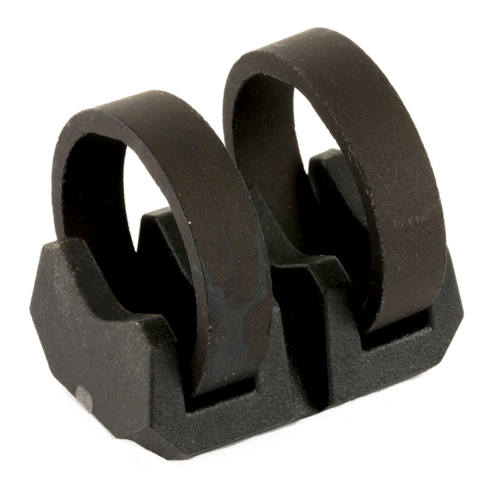 Magpul Industries Corp Light Mount V-block And Rings, Magpul Mag614-blk Light Mount V-block & Rings