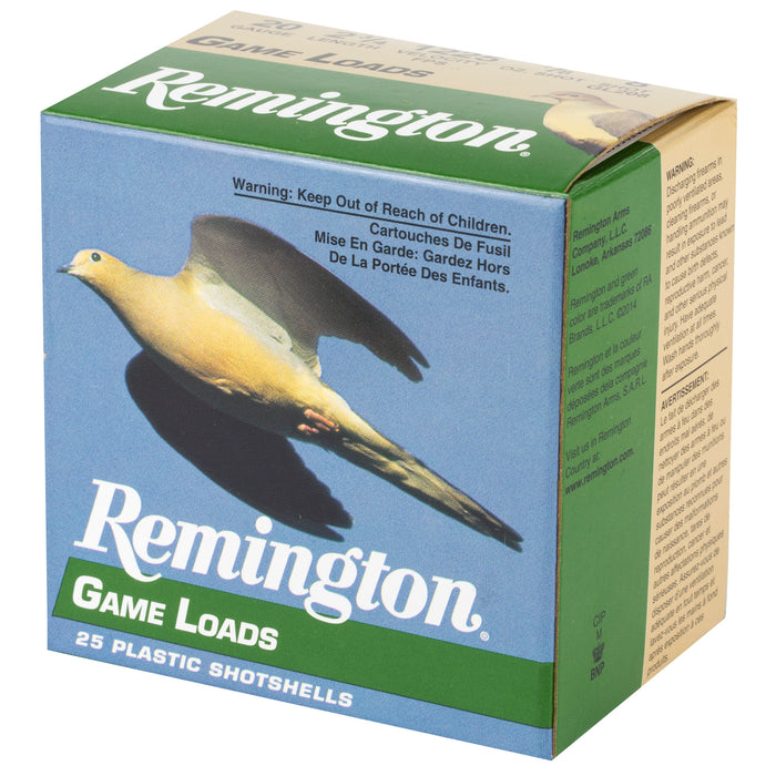 Remington Ammunition Lead Game Loads, Rem 20044 Gl208    20ga Game Load           25/10